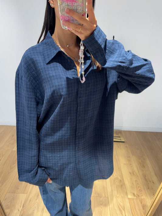 Chemise à carreaux en 100% Coton