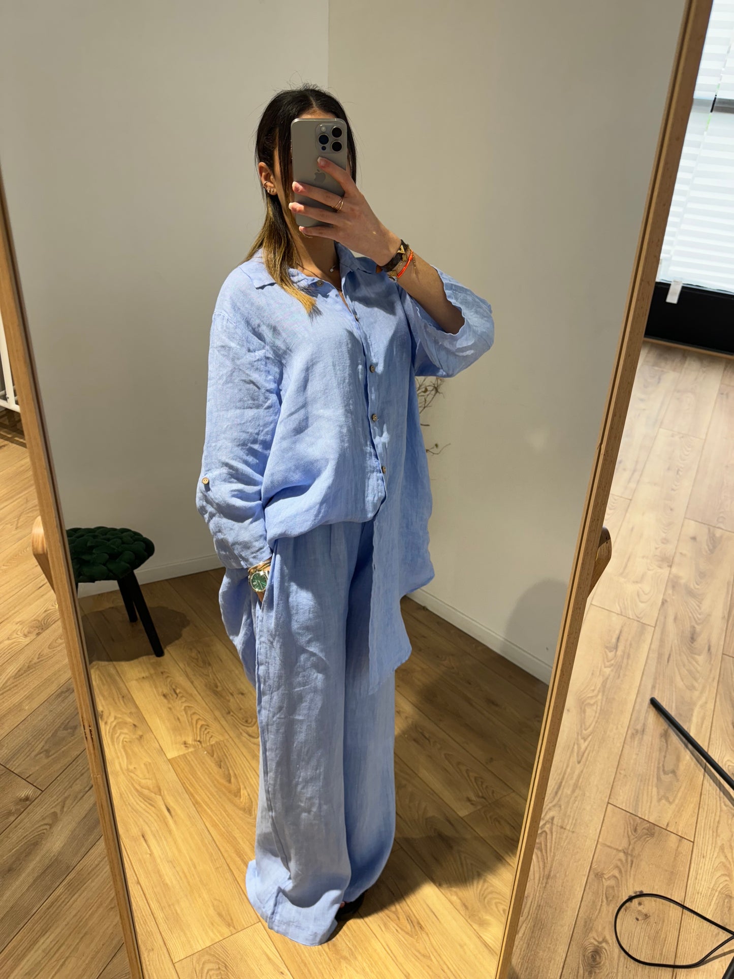 Ensemble 100% lin - 5 Coloris