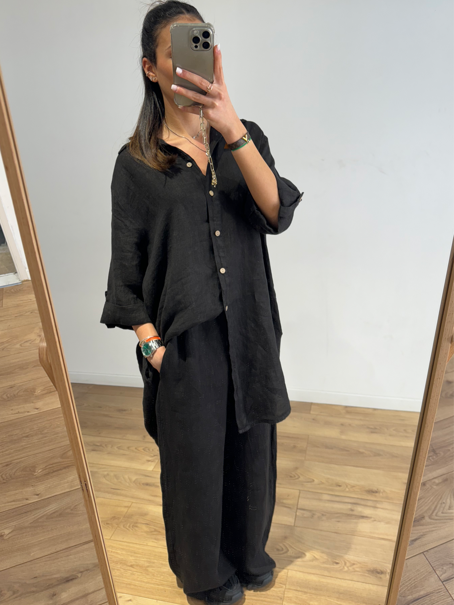 Ensemble 100% lin - 5 Coloris