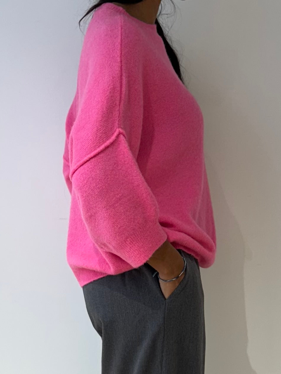 Pull Alpaga et Laine - Manche 7/8