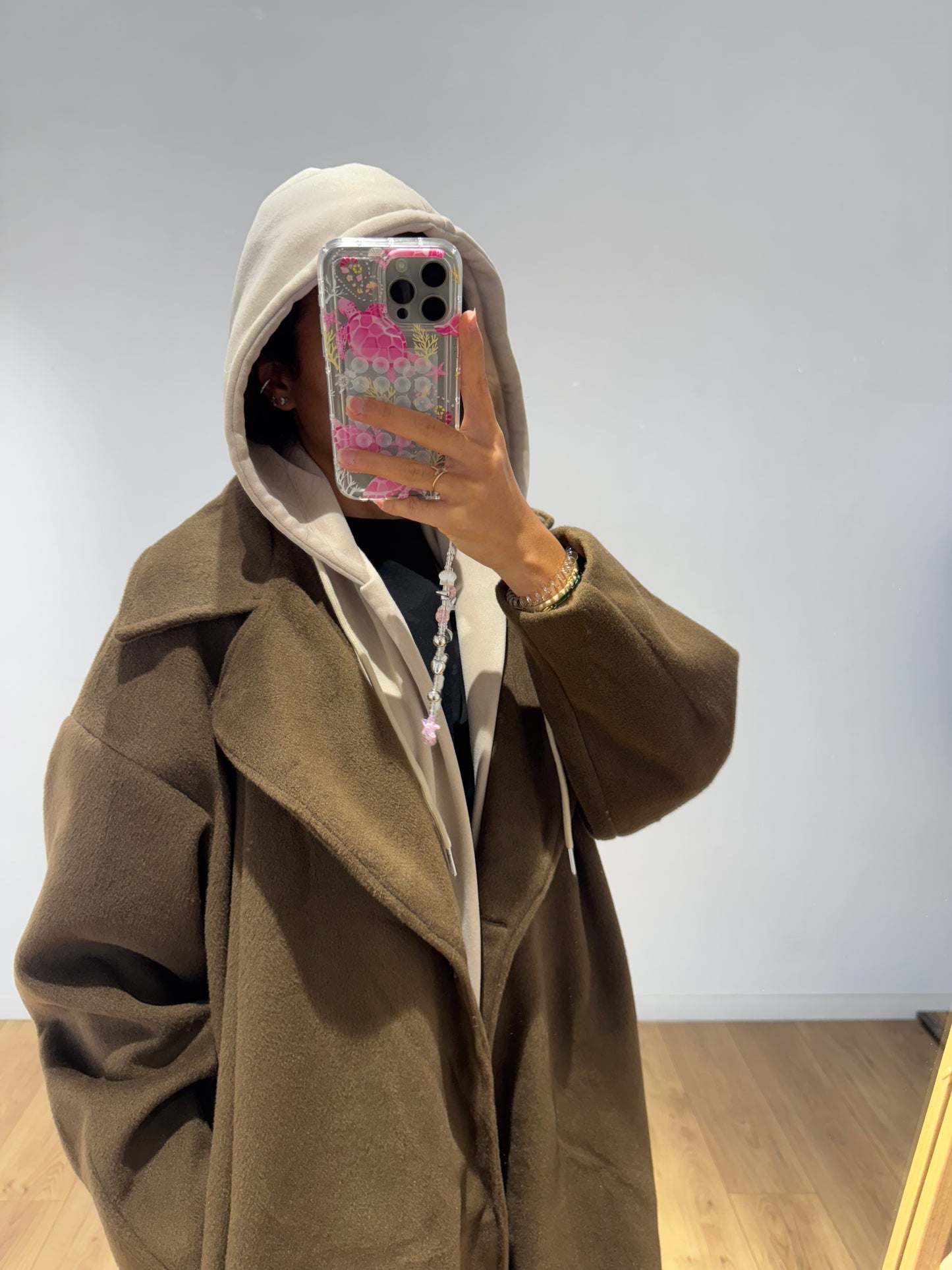 Manteau à capuche - 2 Coloris