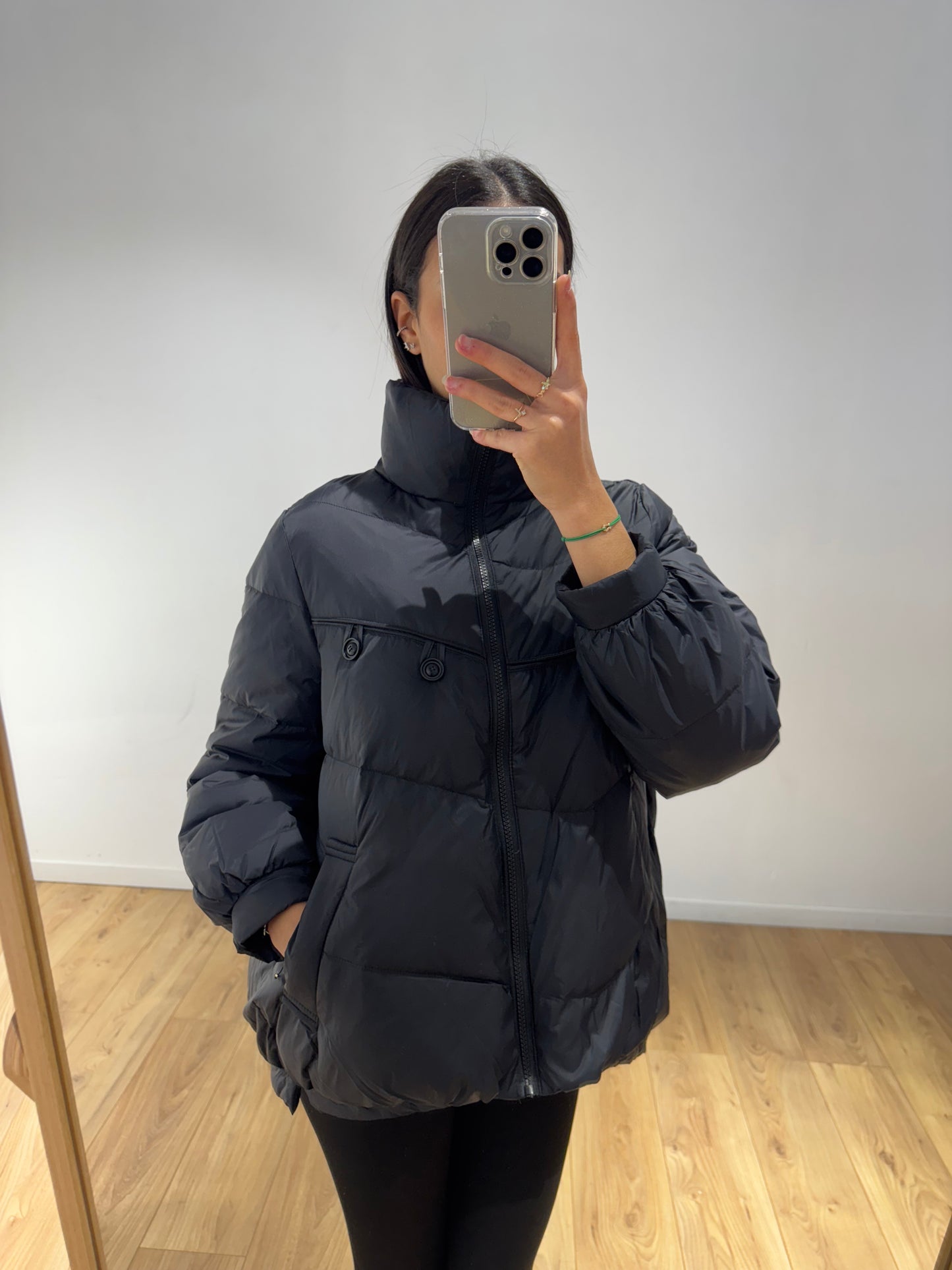 Doudoune courte en plume d’oie - 3 coloris