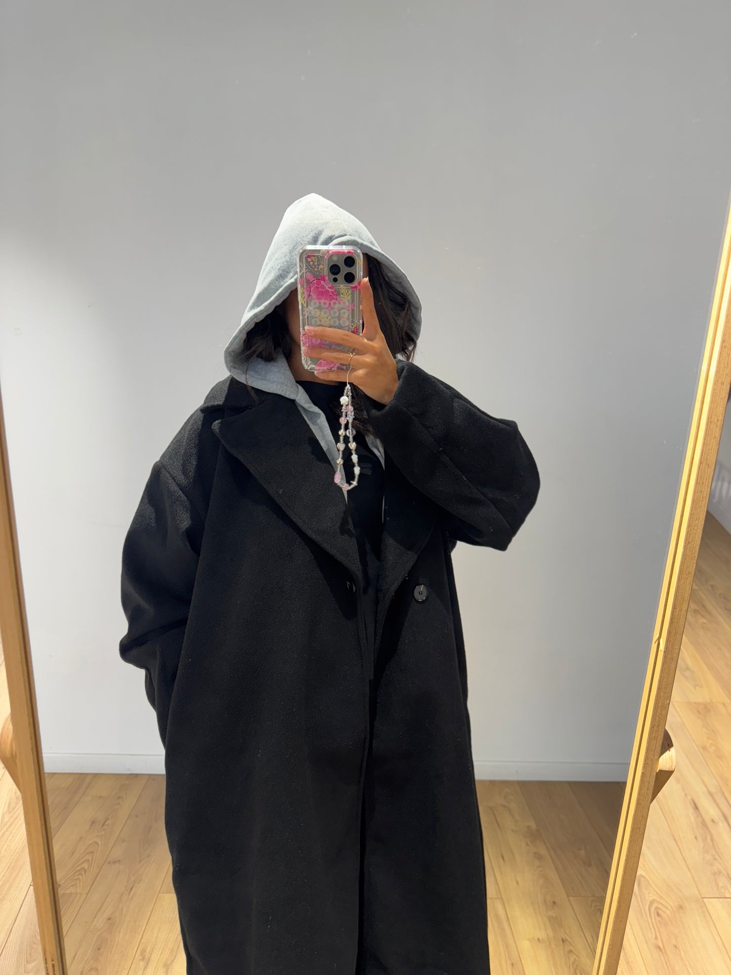 Manteau à capuche - 2 Coloris