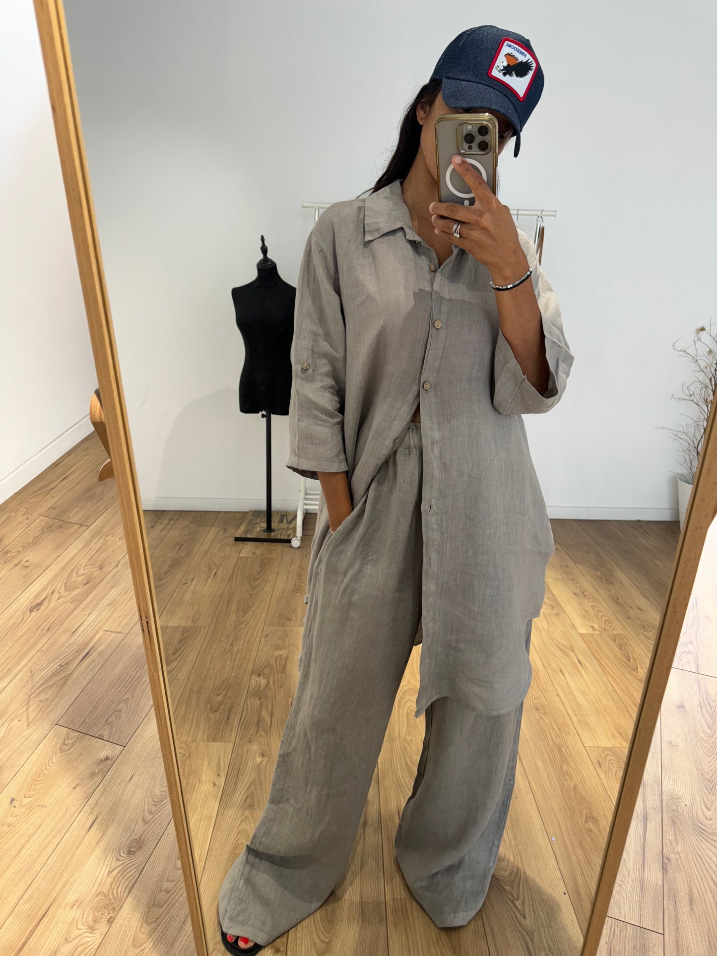 Ensemble 100% lin - 5 Coloris