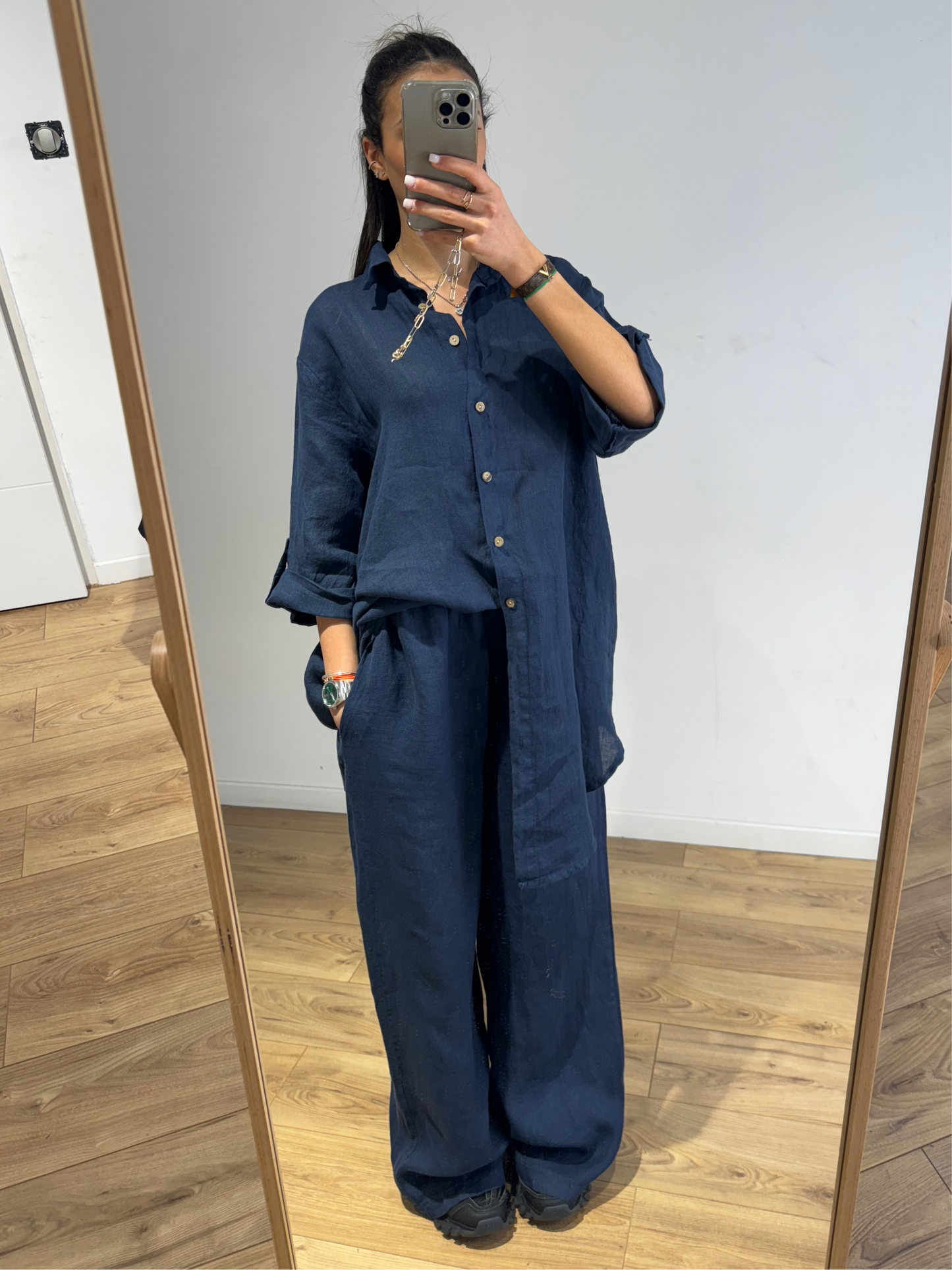 Ensemble 100% lin - 5 Coloris