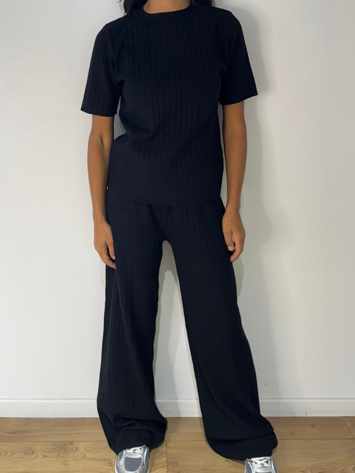 Ensemble en Maille Côtelé