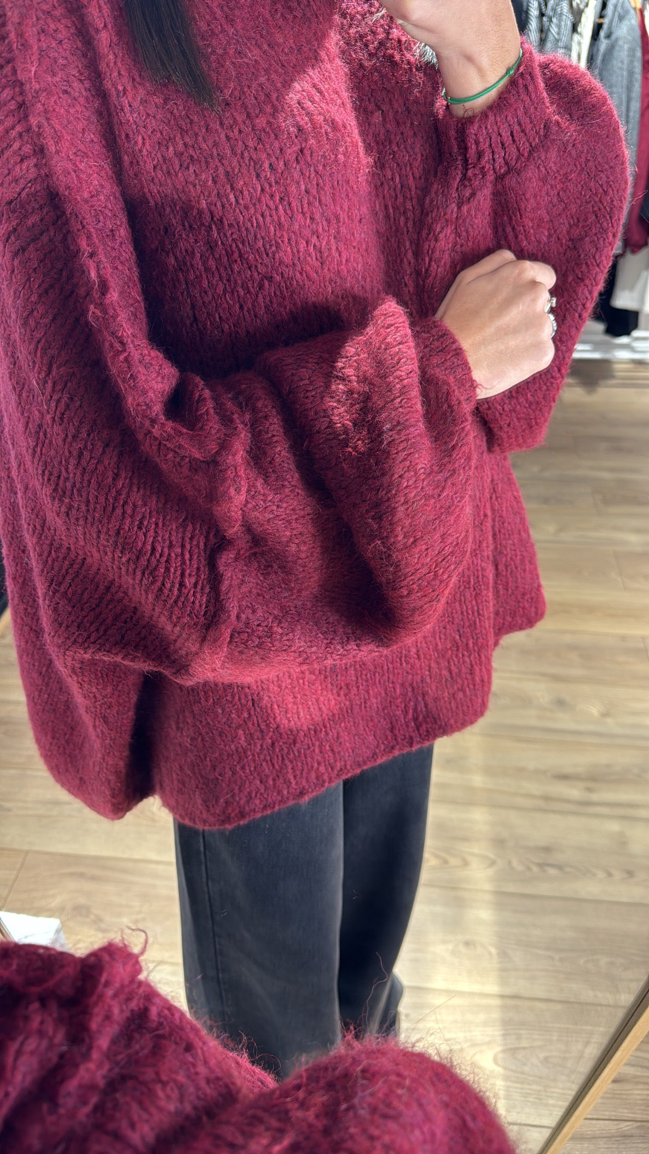 Pull oversize laine et mohair -6 coloris