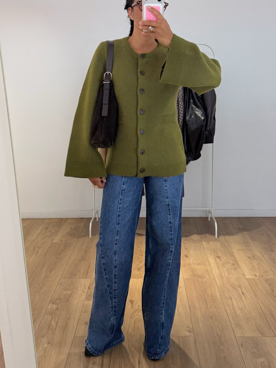 Cardigan Côtelé Cintré Femme - 4 Coloris | Kata Paris