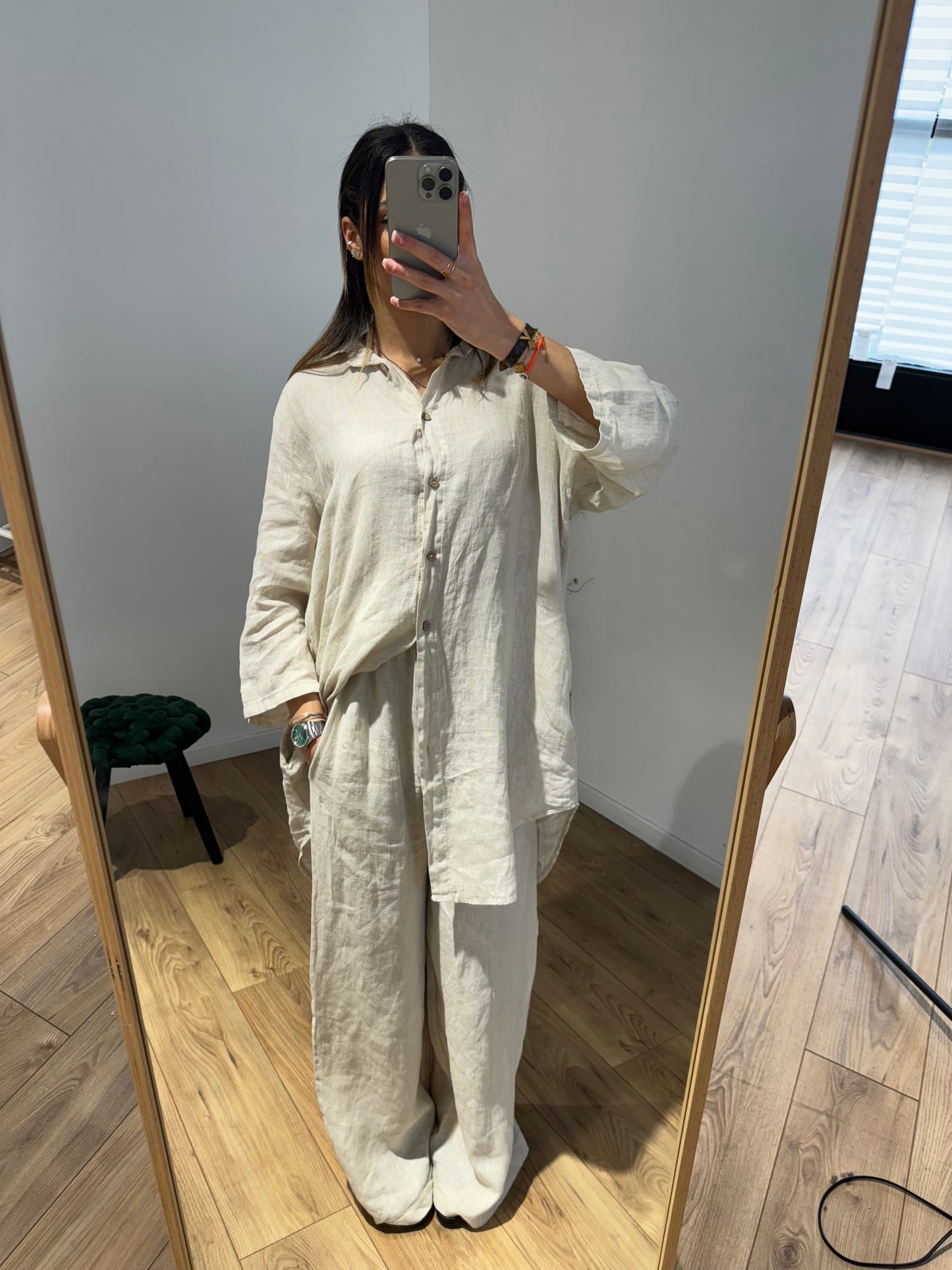 Ensemble 100% lin - 5 Coloris