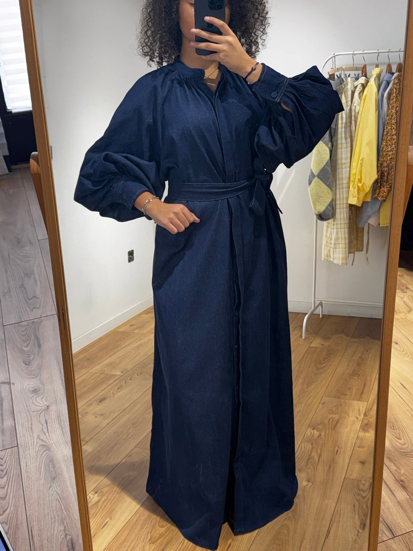 Robe Longue en jean 100% coton