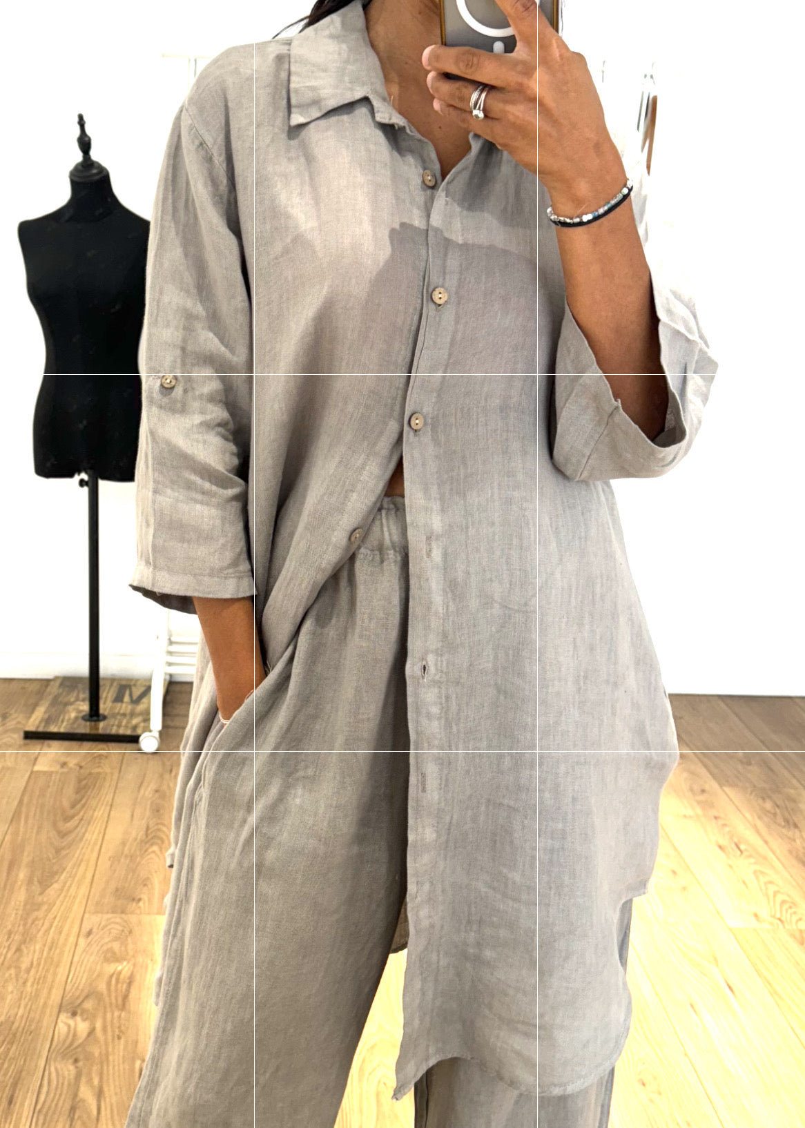 Ensemble 100% lin - 5 Coloris