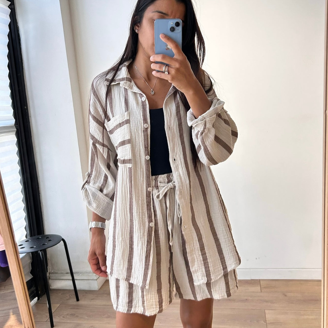Short en gaz de Coton