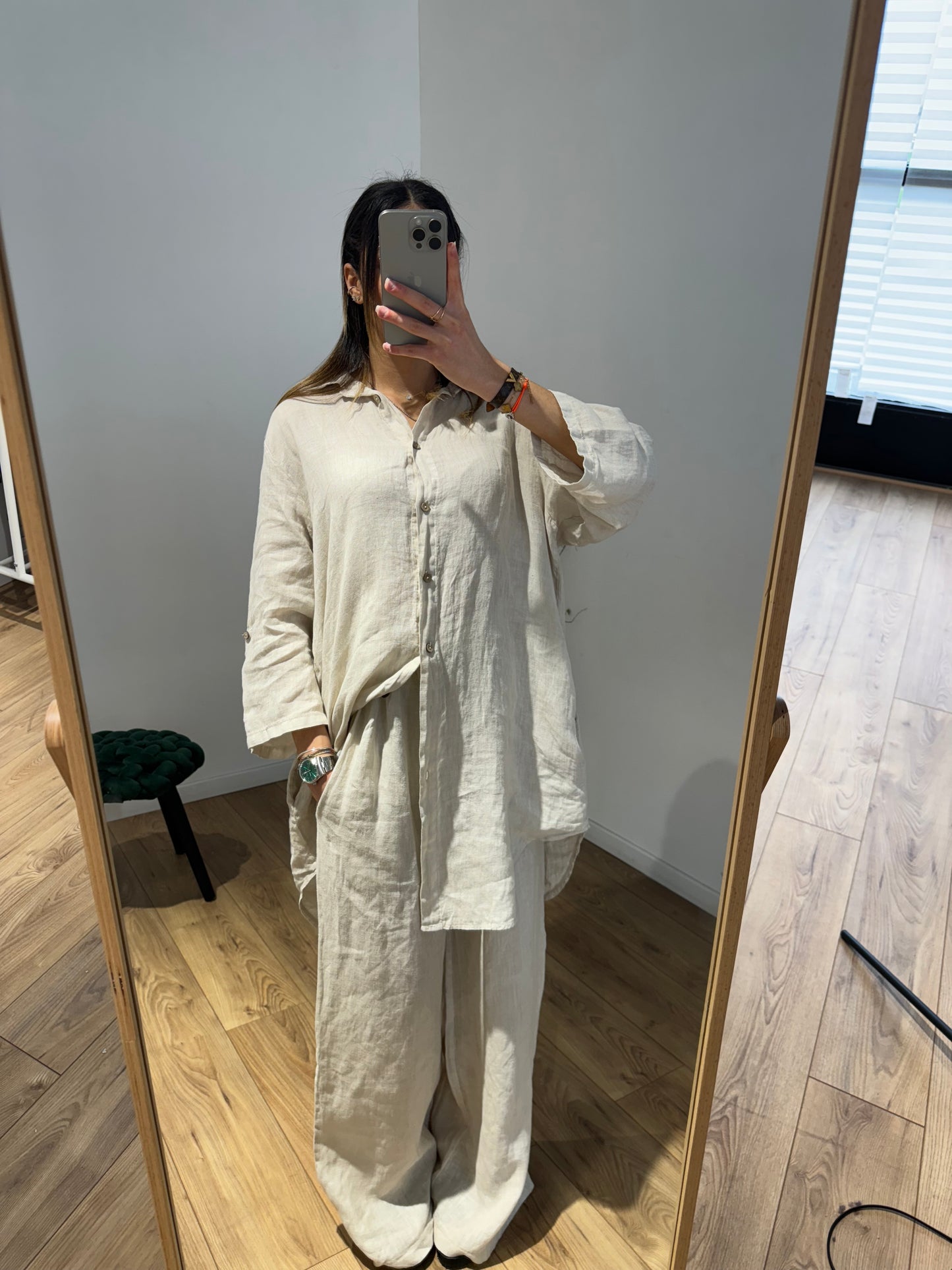 Ensemble 100% lin - 5 Coloris