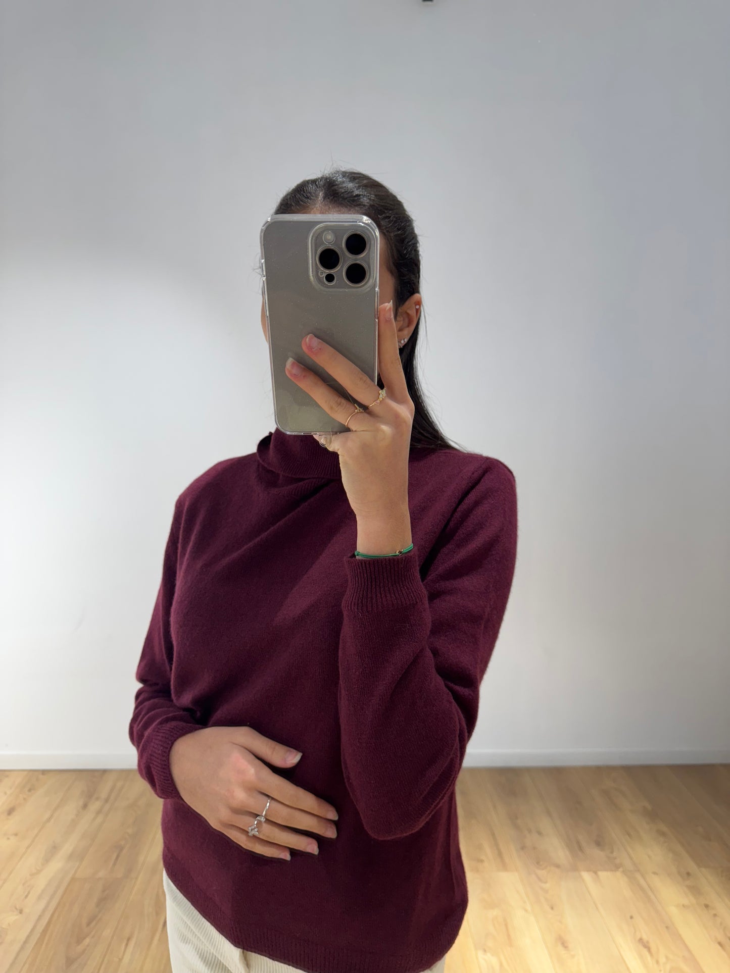 Pull col roulé en Laine et Cachemire - 6 coloris