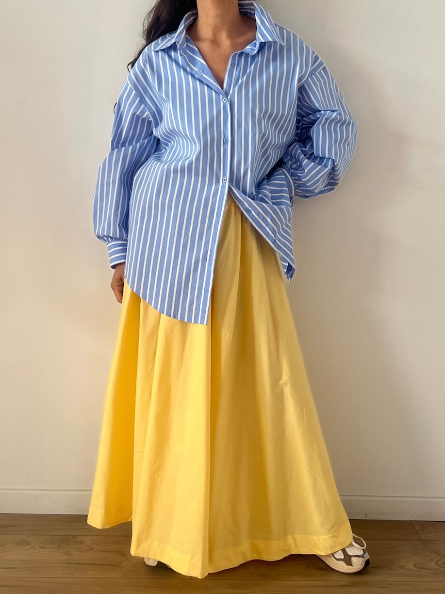 Jupe longue en 100% coton - 5 Coloris