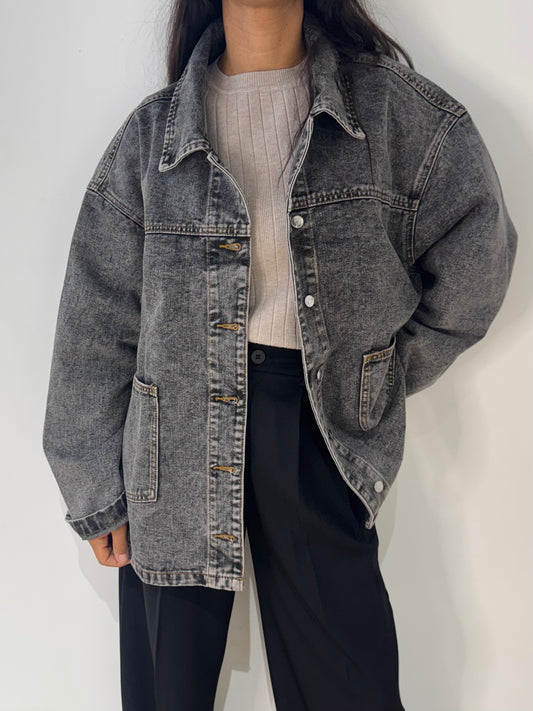 Veste Denim Délavé