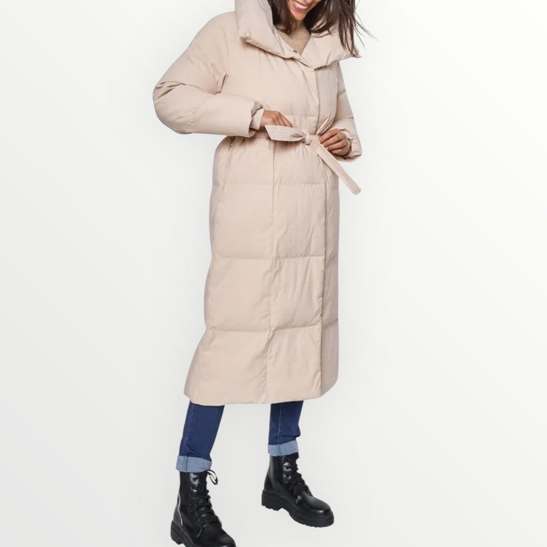 Doudoune longue en duvet