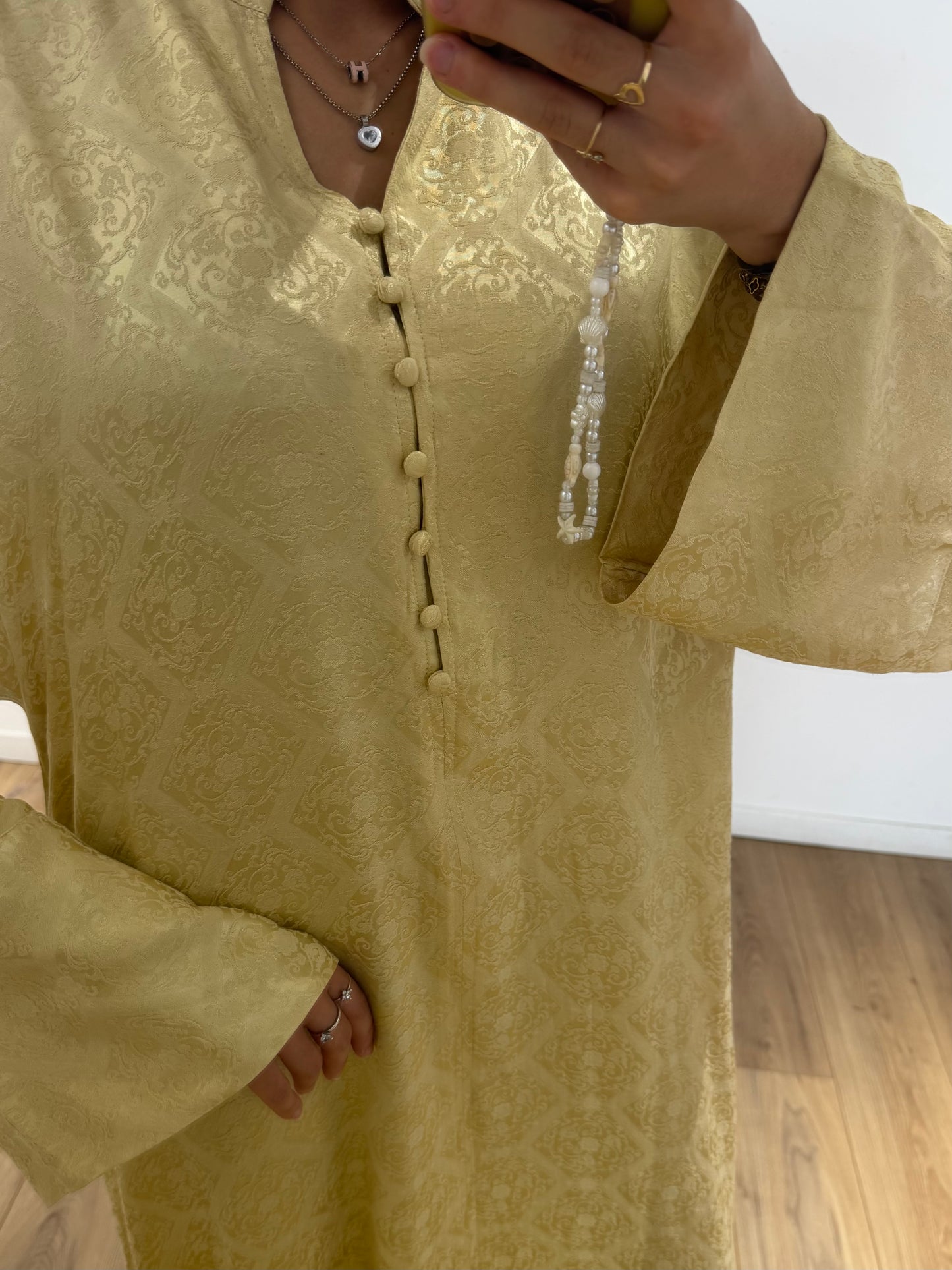 Robe Longue Bohème Jacquard