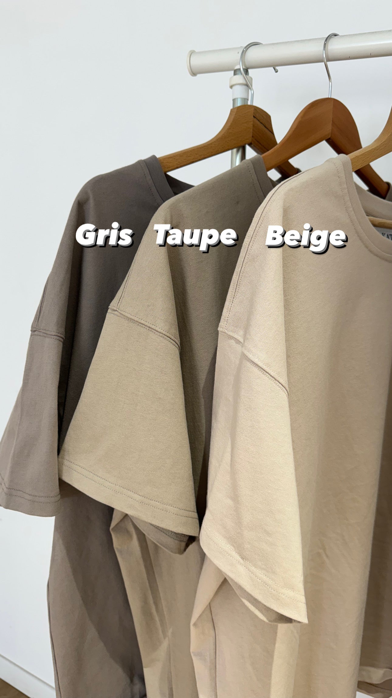 T-shirt BasiK -3 Coloris