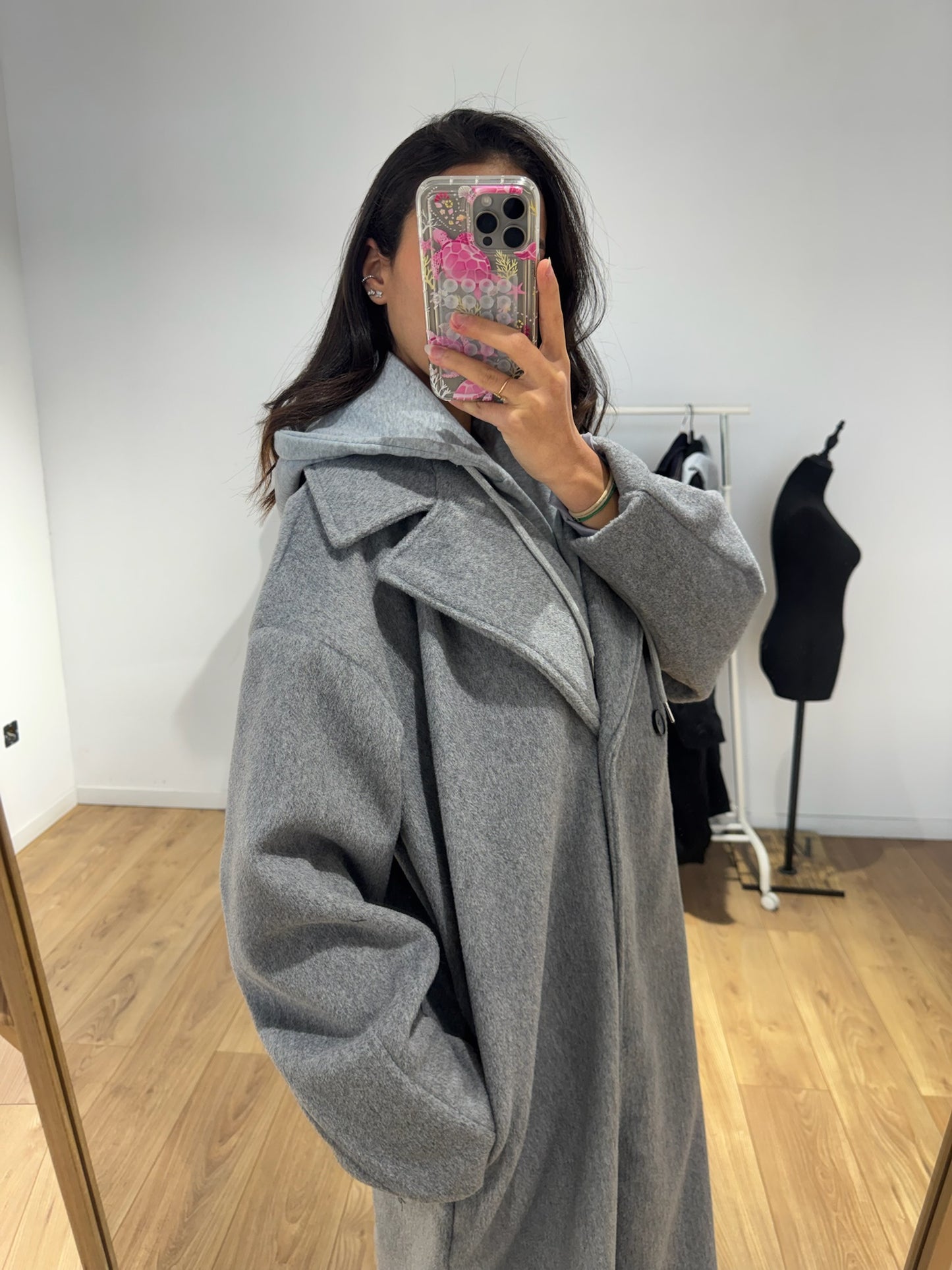 Manteau à capuche - 2 Coloris