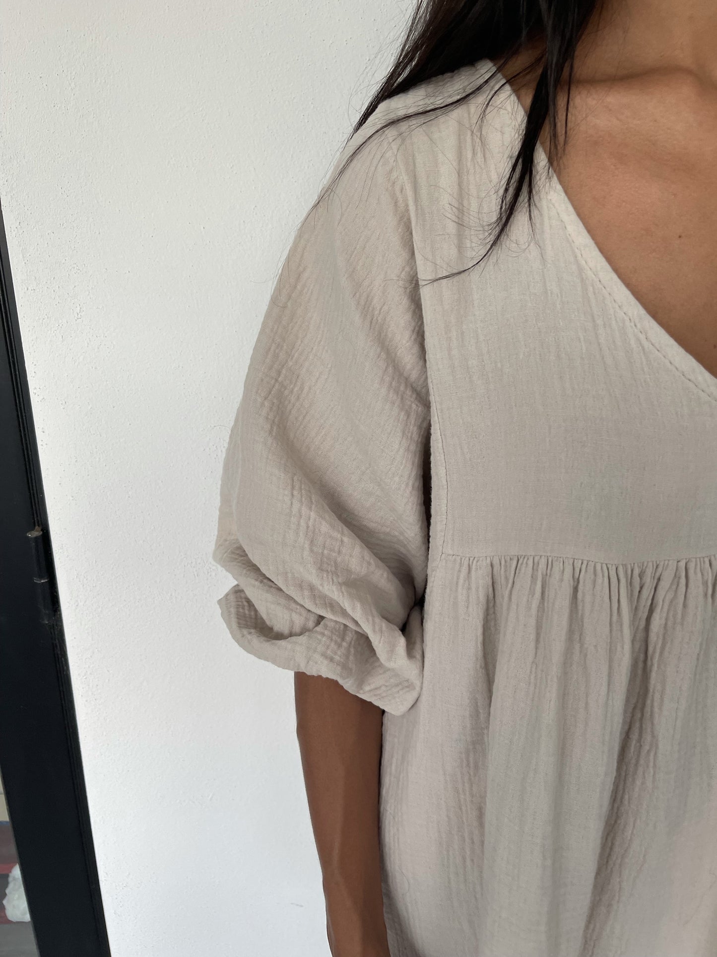 Robe Manouche gaz de coton- 12 coloris-