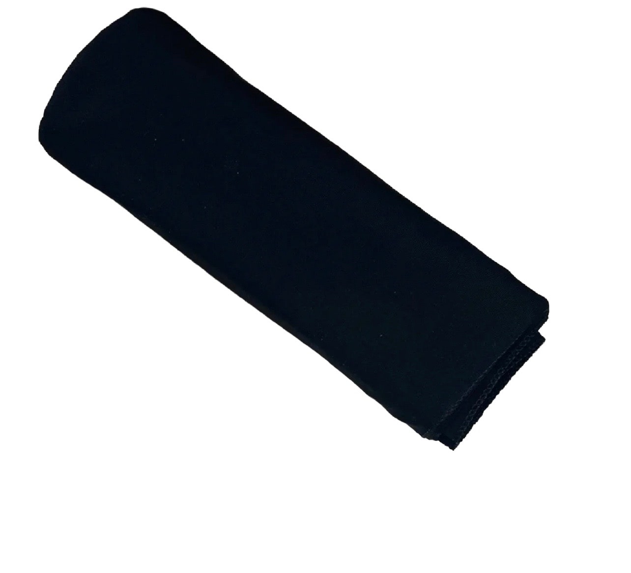 Hijab femme en jersey noir souple pour un confort quotidien, par Kata Paris