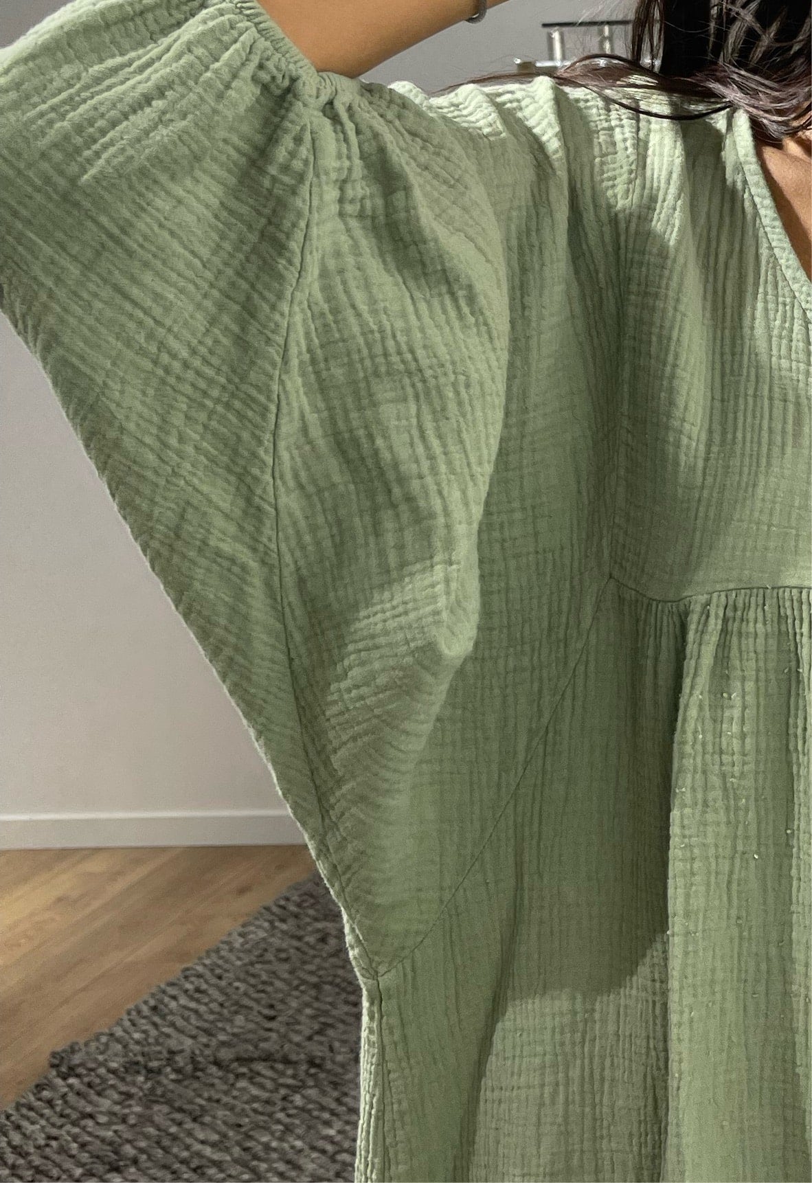 Robe Manouche gaz de coton- 12 coloris-
