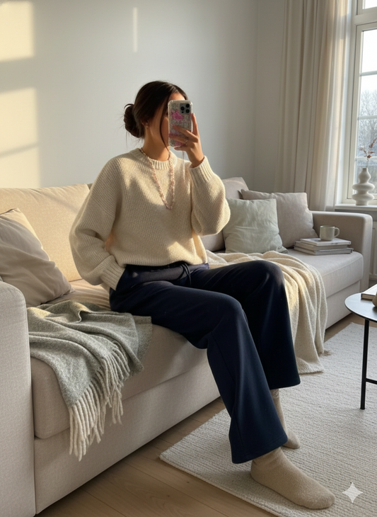 Week-end Automne : 6 looks casual-chic — pulls en maille, vestes légères, pantalons et boots