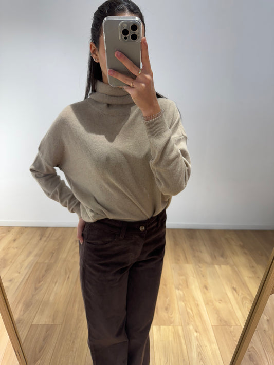 Pantalon Velour Côtelé Droit - 4 Coloris