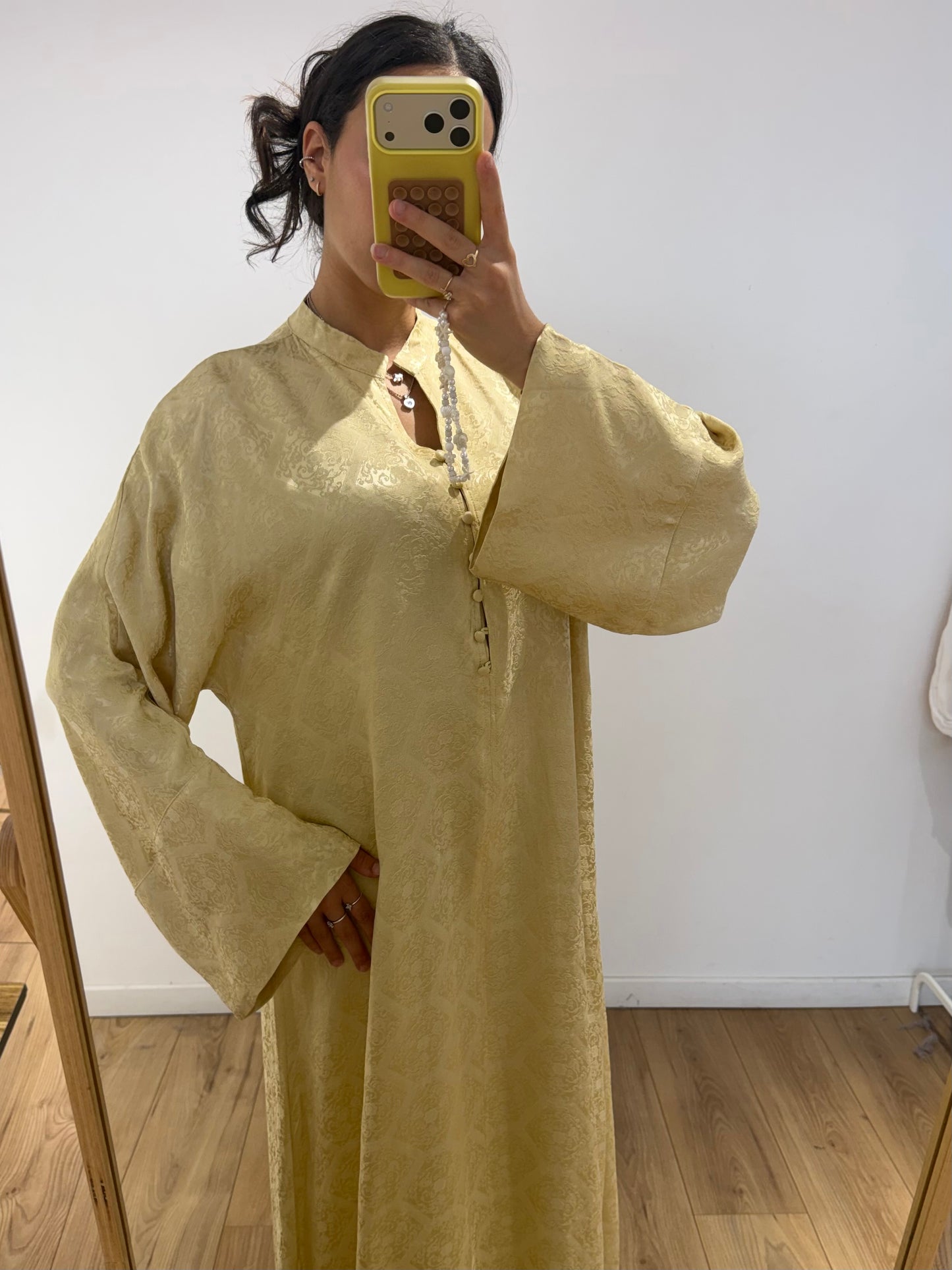 Robe Longue Bohème Jacquard