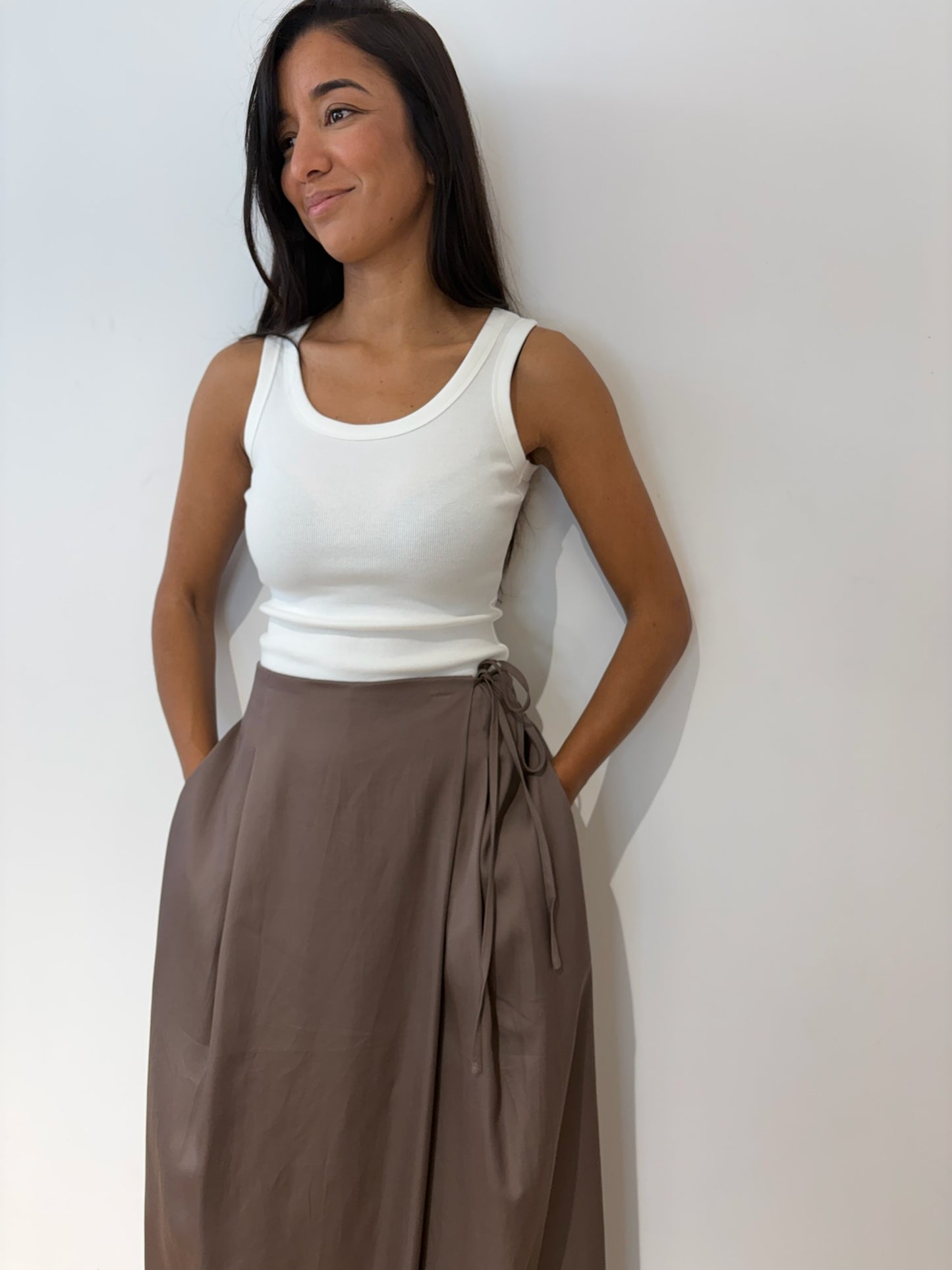 Pantalon style jupe - 2 Coloris