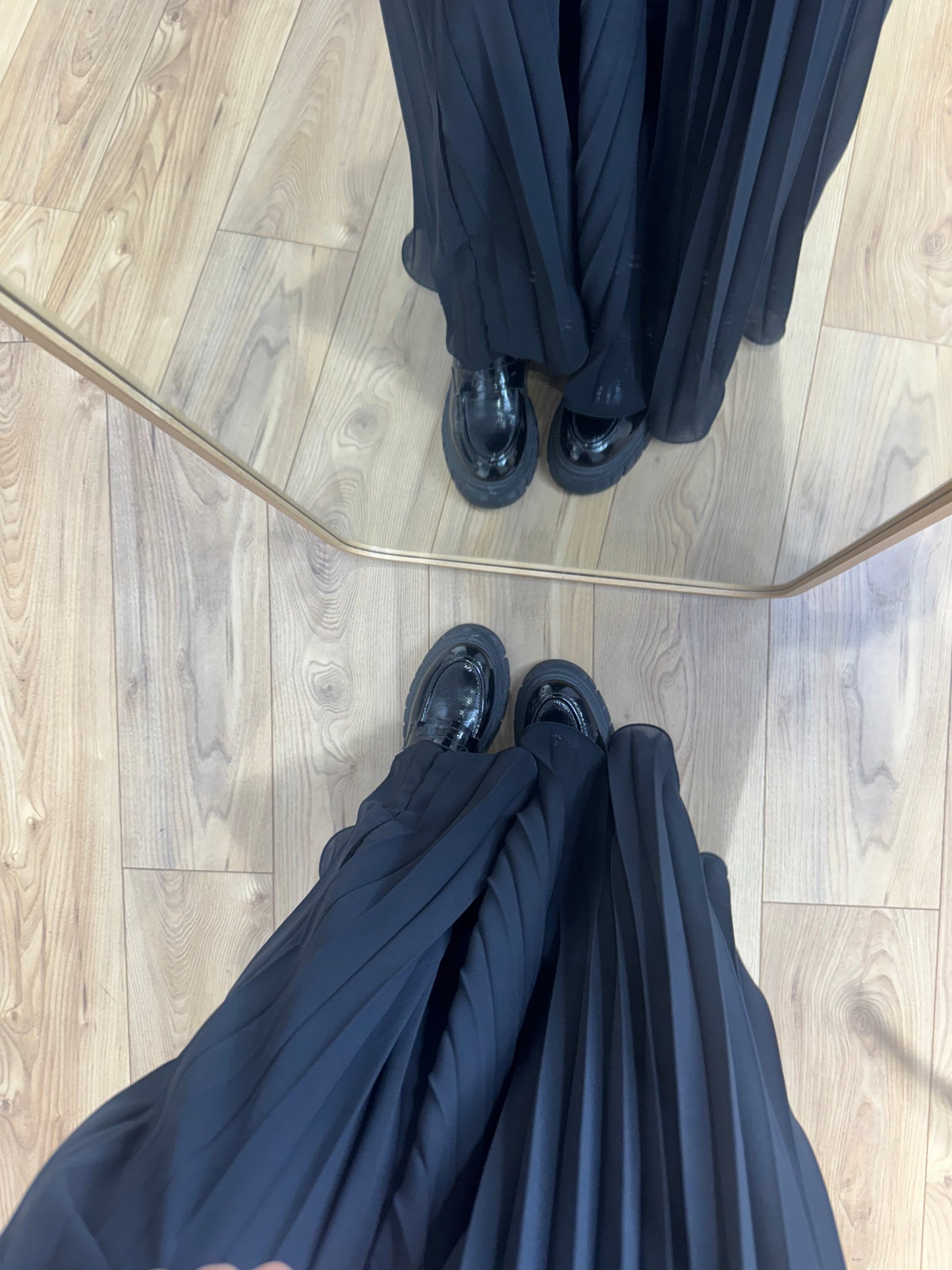 Jupe plissé bohème