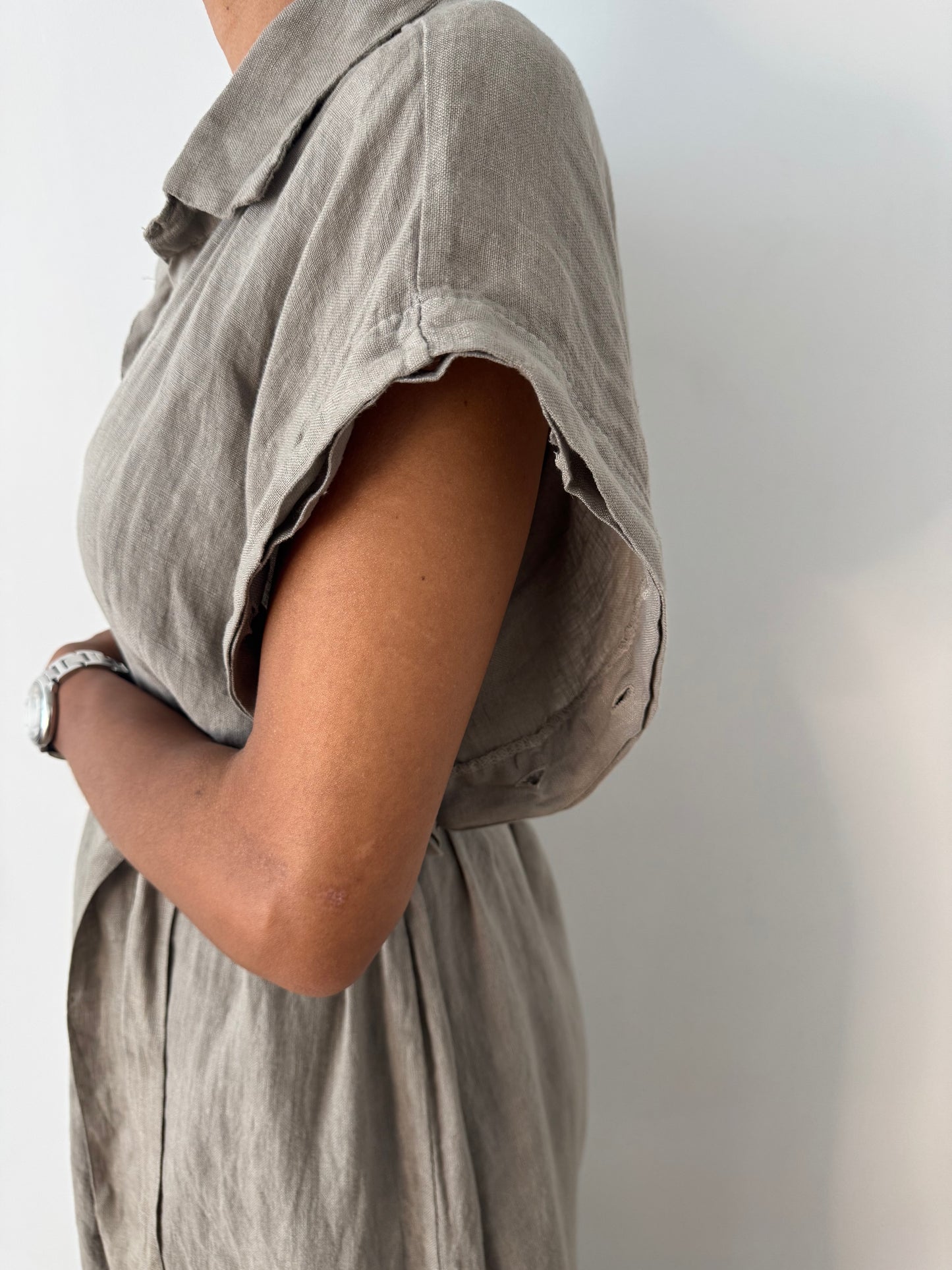 Robe kimono 100% Lin - 5 Coloris