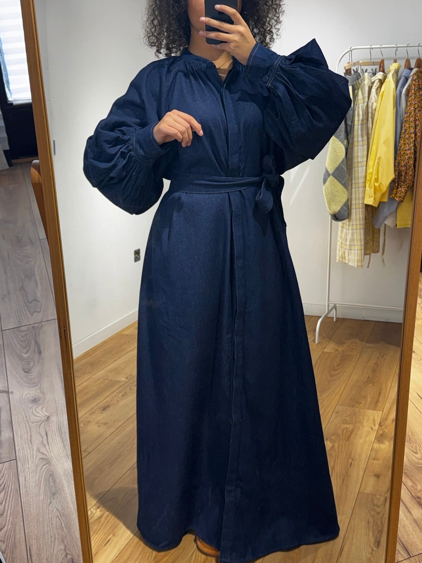 Robe Longue en jean 100% coton