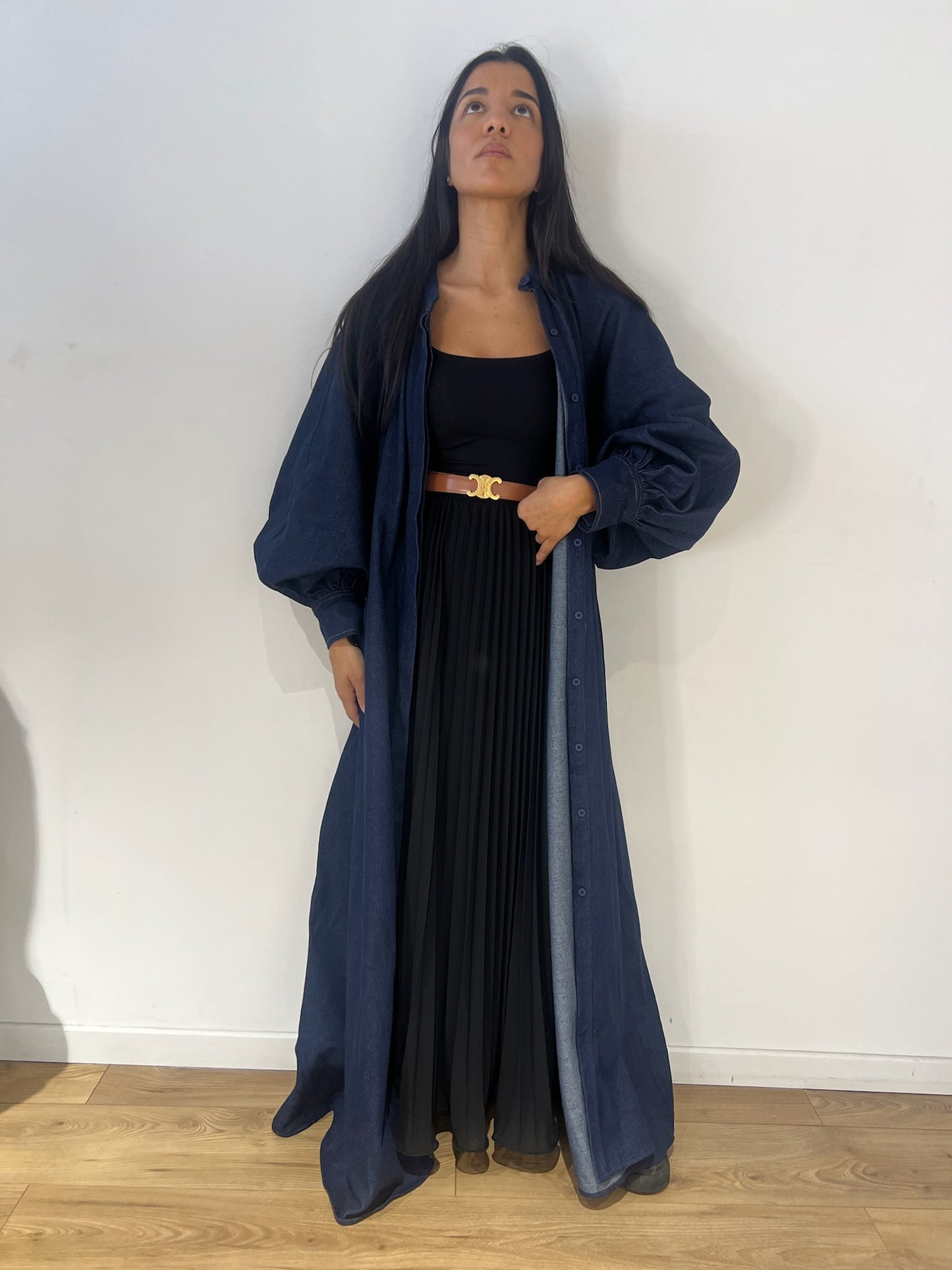 Robe Longue en jean 100% coton