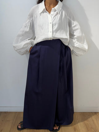 Pantalon style jupe – 2 coloris