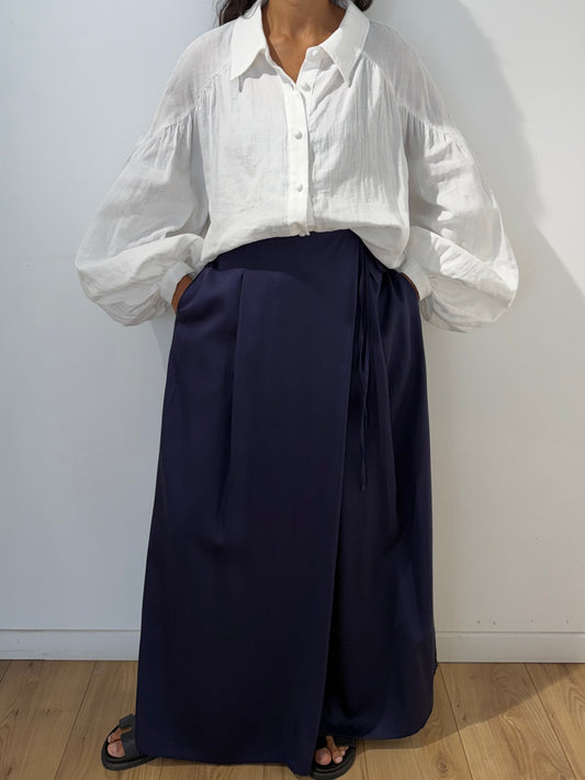 Pantalon style jupe - 2 Coloris