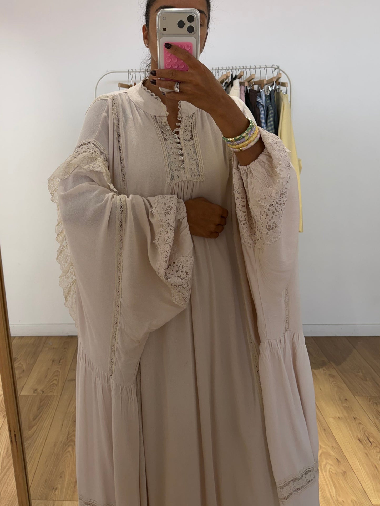 Collection Premium – Robe bohème Coachella avec ceinture