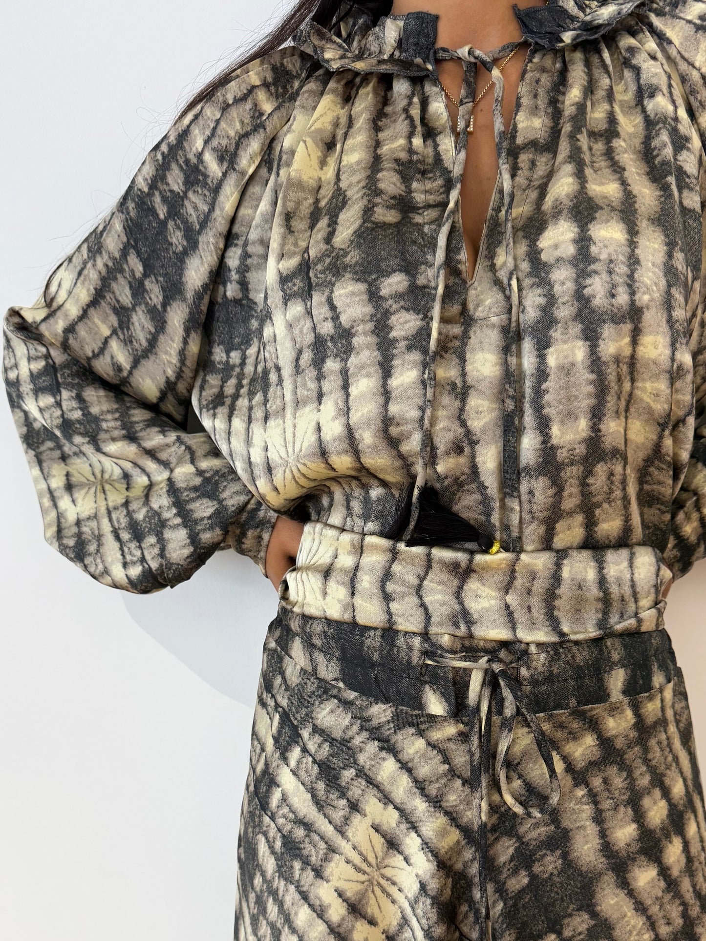 Blouse Fluide Tye & Dye