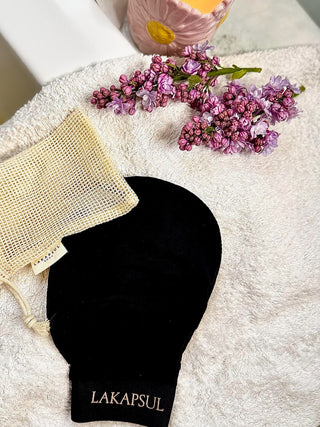 Set de gants exfoliants femme + homme