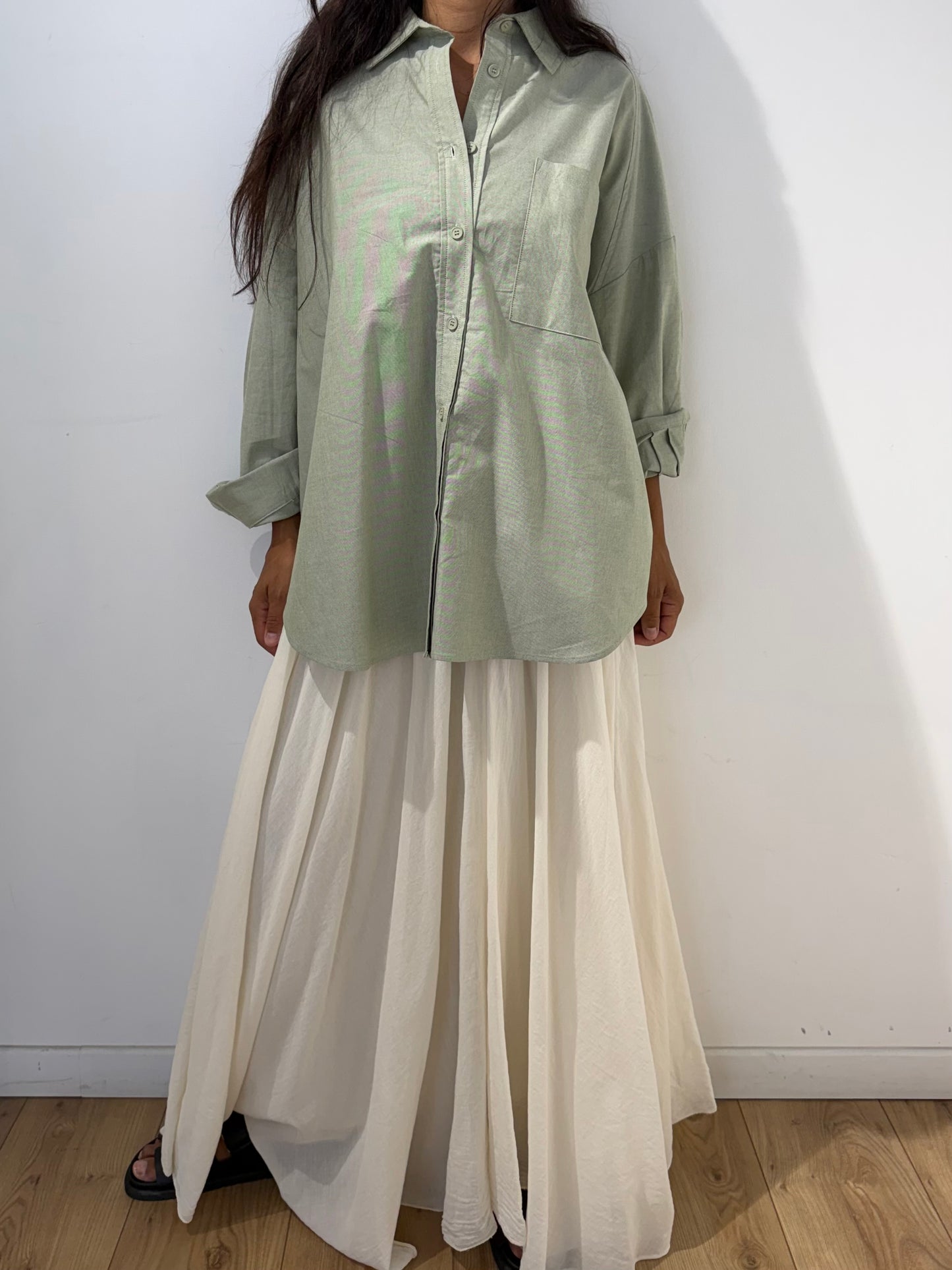 Chemise Oxford longues manches - 3 Coloris