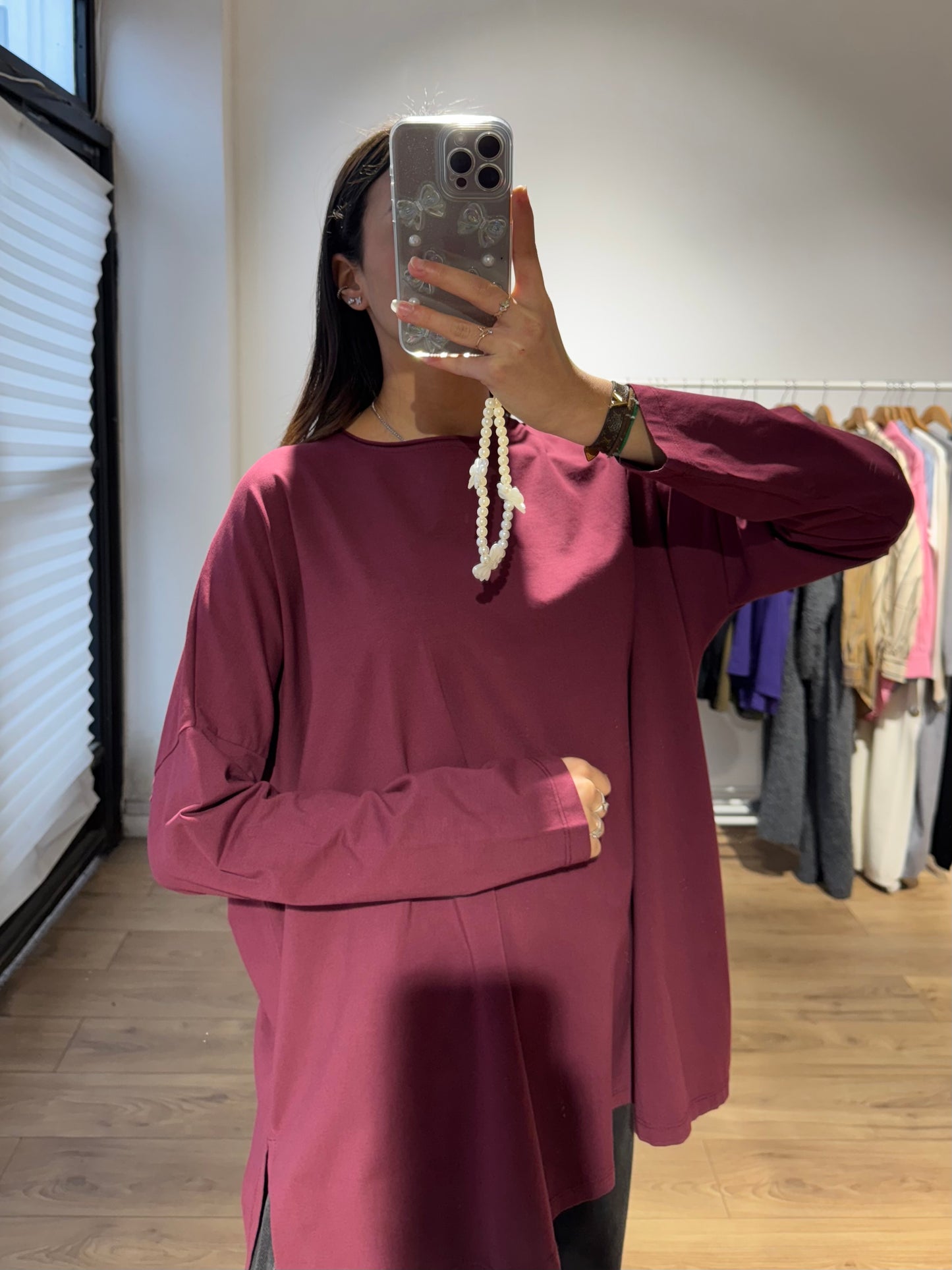 Haut Basic en cotton - 10 couleurs