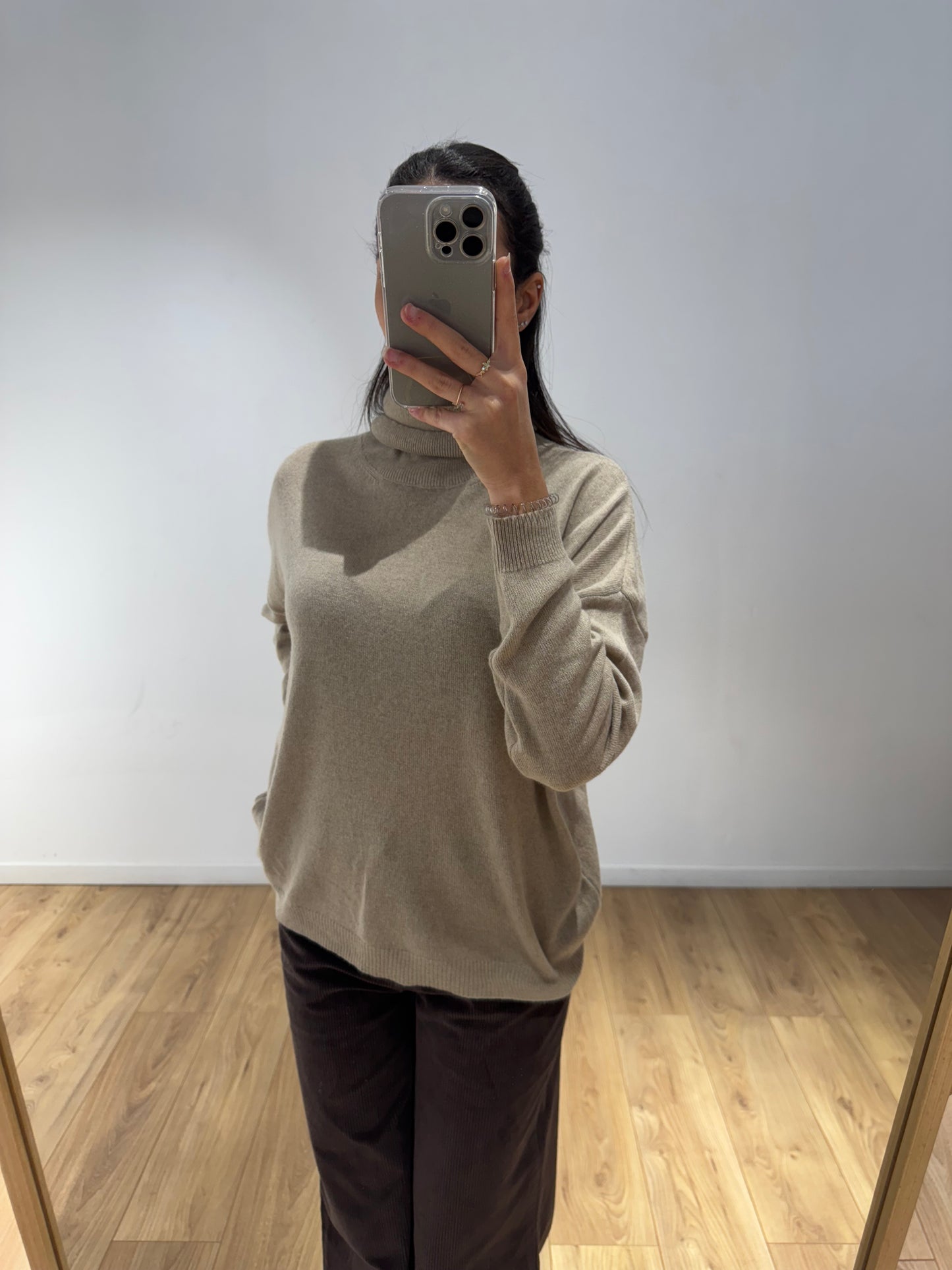 Pull col roulé en Laine et Cachemire - 6 coloris