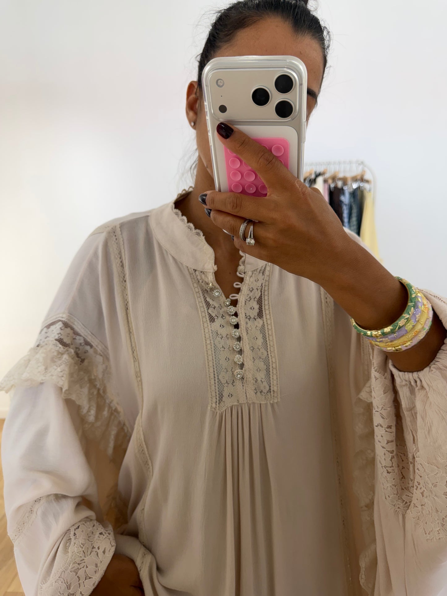 Collection Premium – Robe bohème Coachella avec ceinture