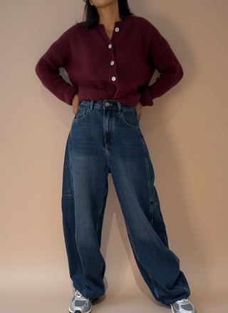 Jean Barrel bleu