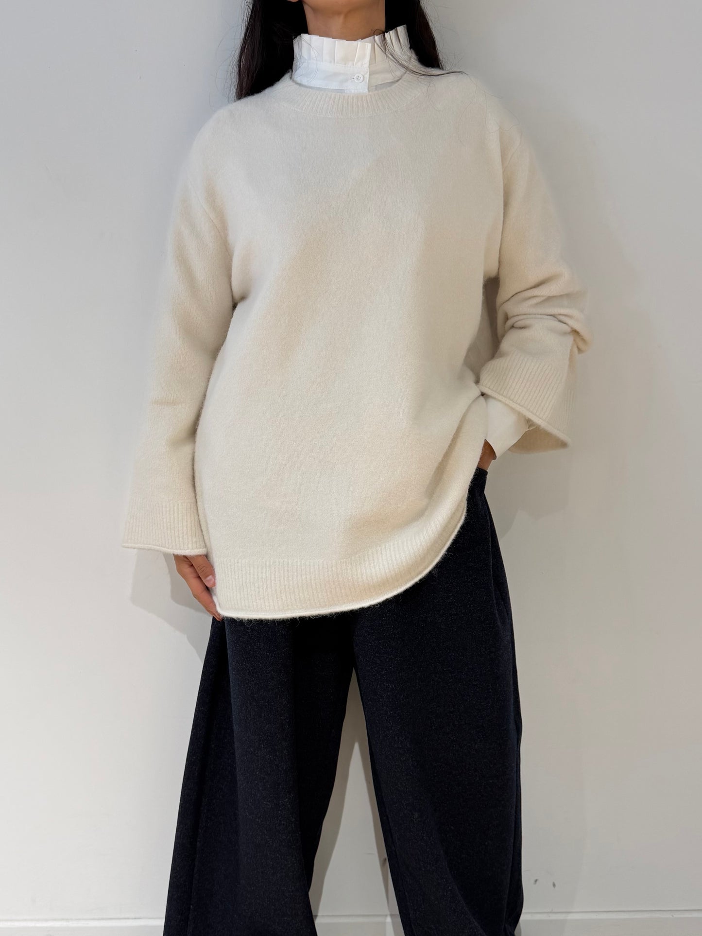 Pantalon chiné - 2 Coloris