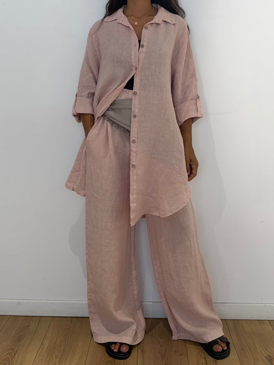 Ensemble 100% lin - 5 Coloris