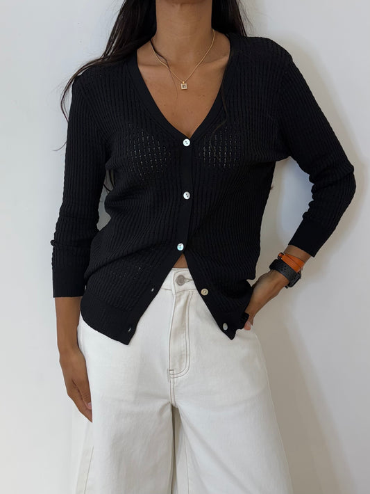 Gilet Léger Maille Fine Femme - 2 Coloris