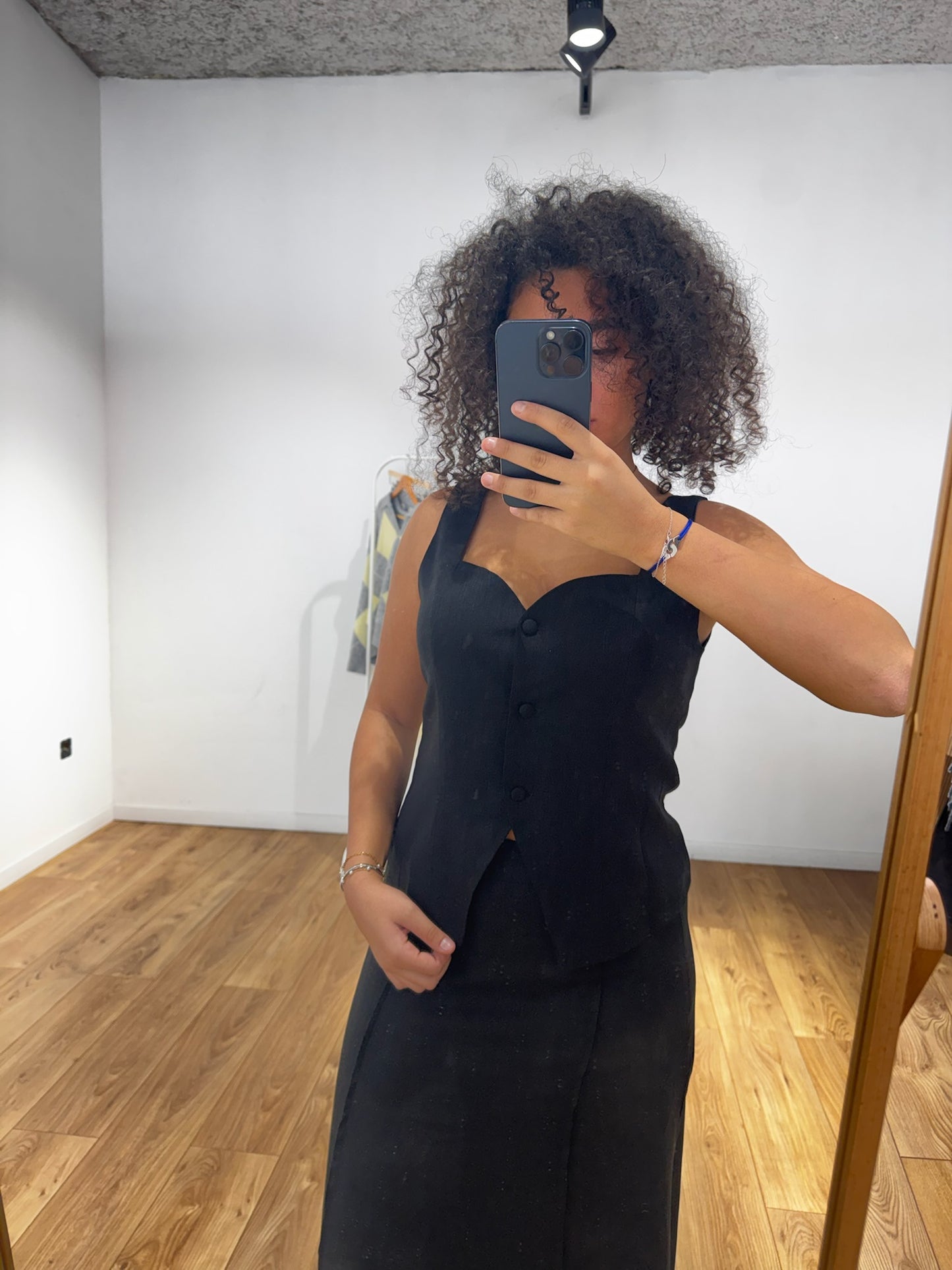 Ensemble Top & Jupe Longue en Lin