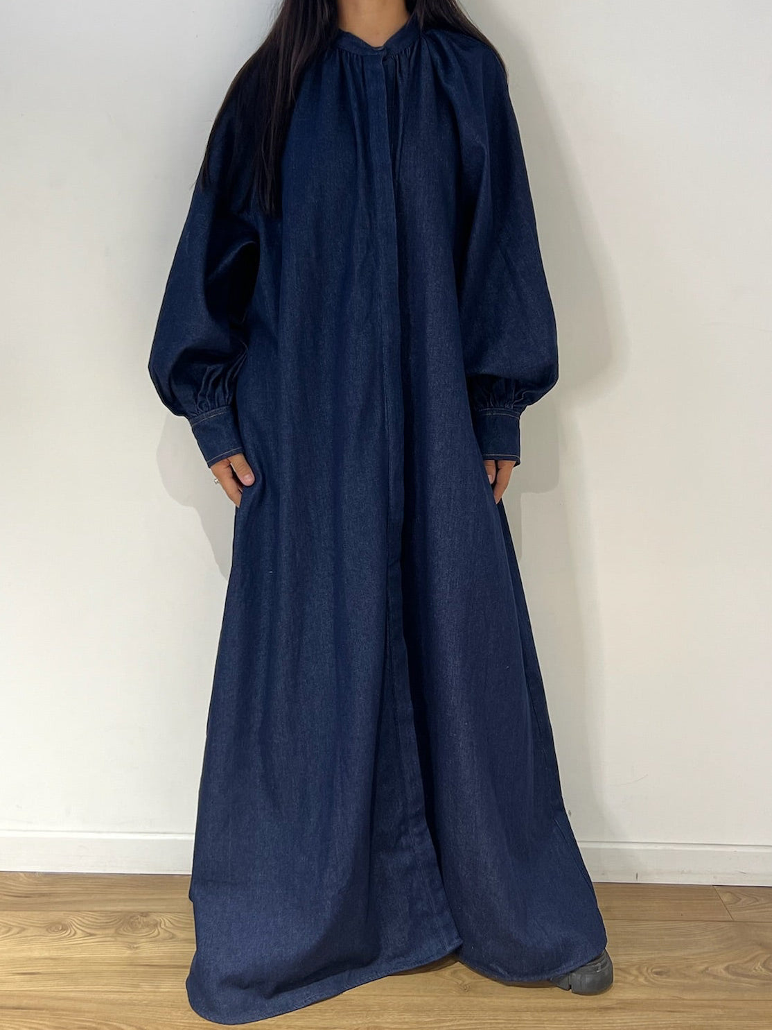 Robe Longue en jean 100% coton